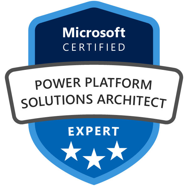 Microsoft Certified: Power Platform Solution Architect Expert